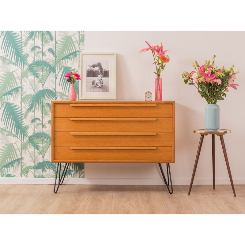 Vintage oak chest of drawers by WK Möbel, Germany, 1960s