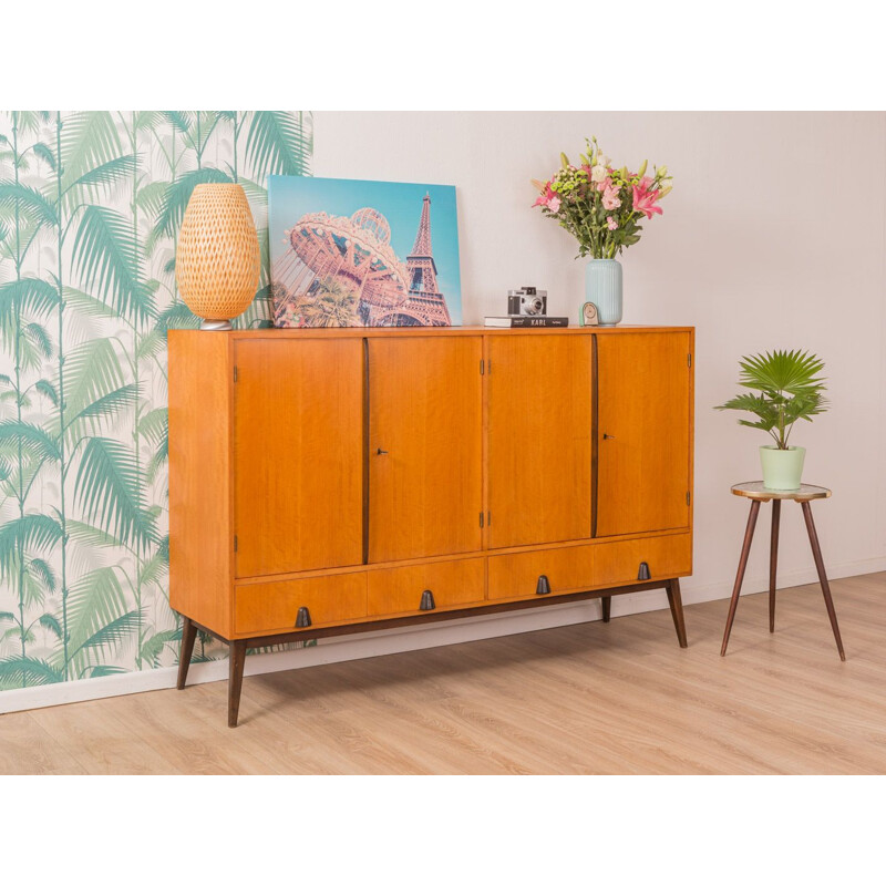 Vintage wooden sideboard, Germany, 1950s