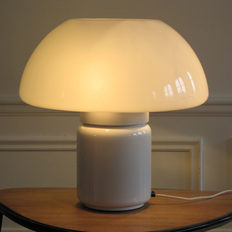 Vintage Mushroom Lamp, by Elio Martinelli for Martinelli Luce 1960