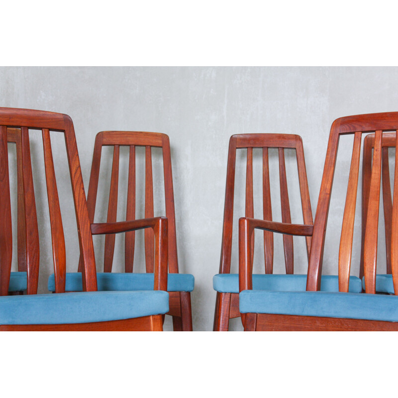Ensemble de 6 chaises vintage de Svegards, 1960 