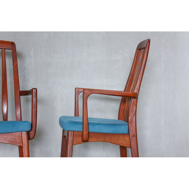 Ensemble de 6 chaises vintage de Svegards, 1960 