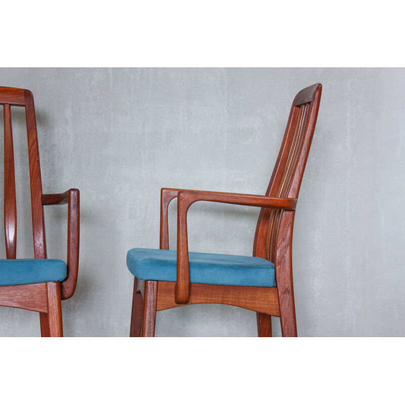 Set of 6 vintage dining chairs by Svegards, 1960 