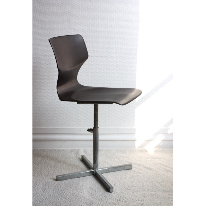 Pagholz industrial desk chair - 1960s