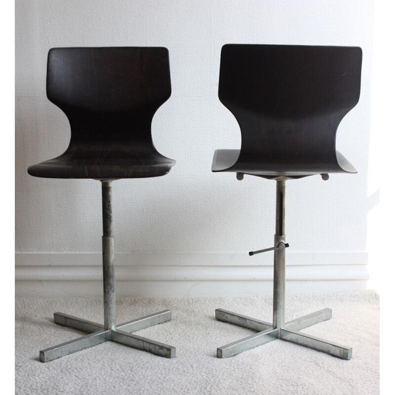 Pagholz industrial desk chair - 1960s