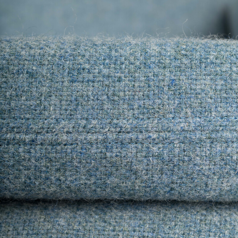 Vintage danish sofa by Folke Ohlsson for Dux in light blue wool, 1960