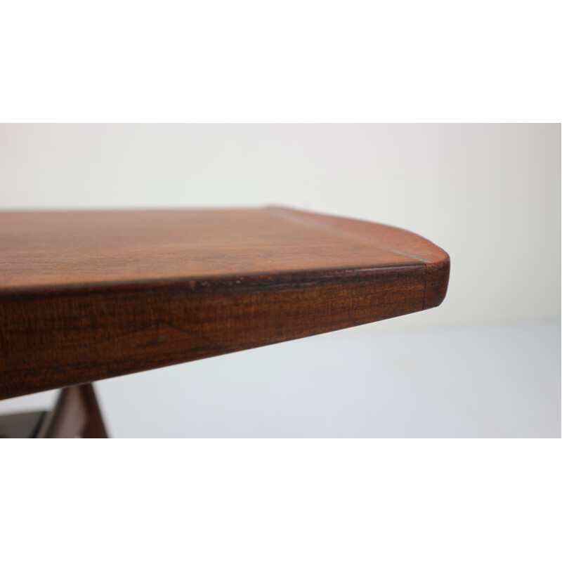 Table basse vintage en teck par Arne Hovmand-Olsen, 1960