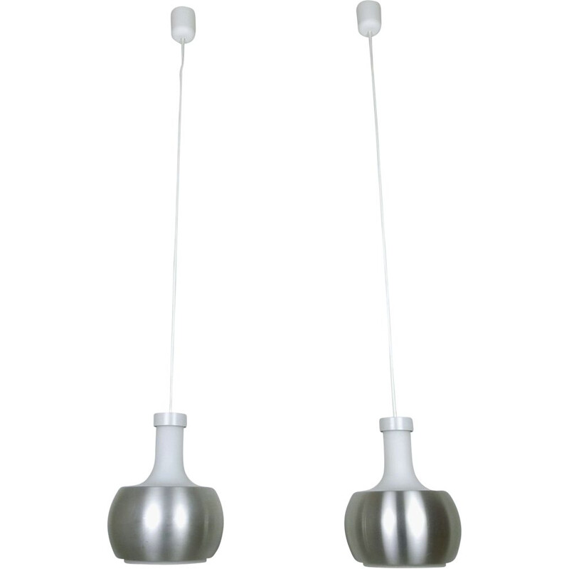 Pair of vintage hanging lamps from Staff, Germany, 1970s