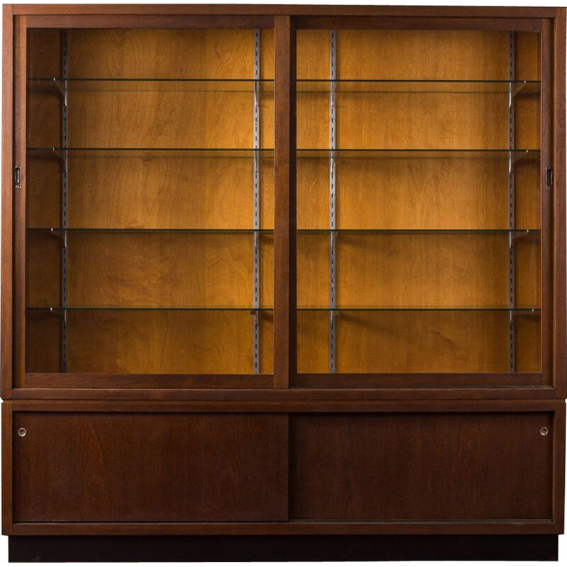 Vintage Bookcase in oak, 1950s