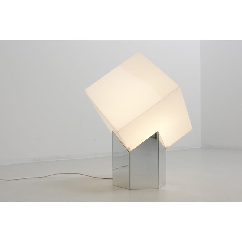 Vintage cube light by Paul Driessen from Raak, 1974