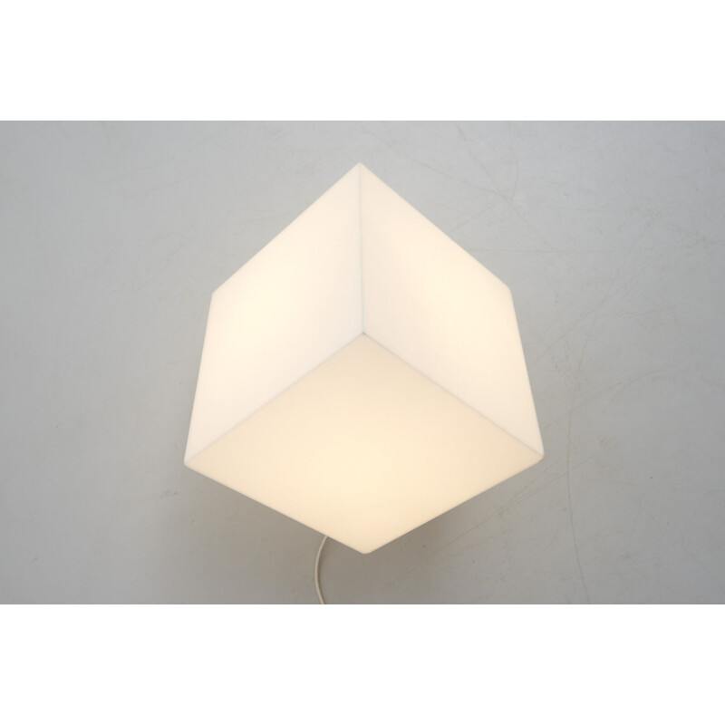 Vintage cube light by Paul Driessen from Raak, 1974