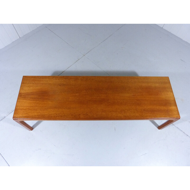 Vintage coffee table in teak by Kai Kristiansen for Aksel Kjersgaard, Denmark, 1960s