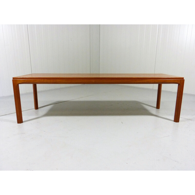 Vintage coffee table in teak by Kai Kristiansen for Aksel Kjersgaard, Denmark, 1960s