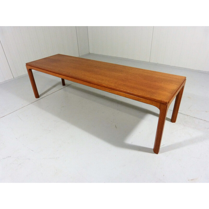 Vintage coffee table in teak by Kai Kristiansen for Aksel Kjersgaard, Denmark, 1960s