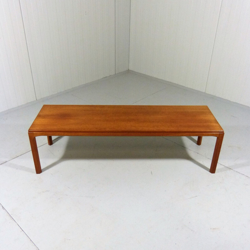 Vintage coffee table in teak by Kai Kristiansen for Aksel Kjersgaard, Denmark, 1960s
