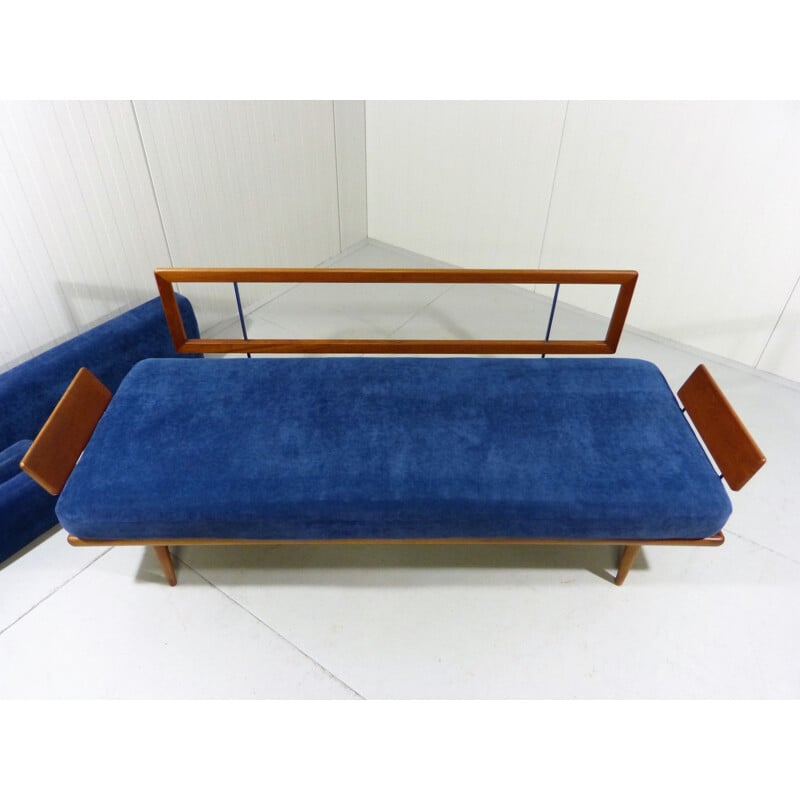 Vintage Minerva sofa by Peter Hvidt & Orla Mølgaard-Nielsen for France & Søn, Denmark