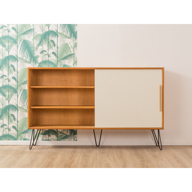 Vintage oak sideboard by WK Möbel 1960