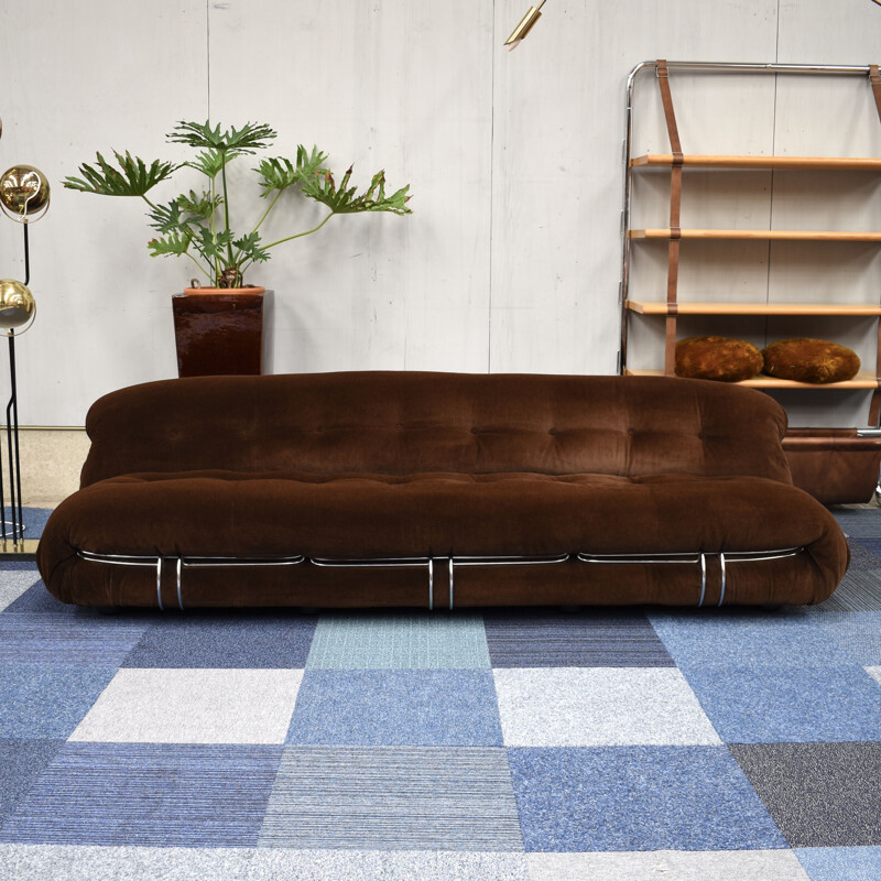 Vintage soriana sofa by afra & tobia scarpa for cassina - Italy, circa 1970