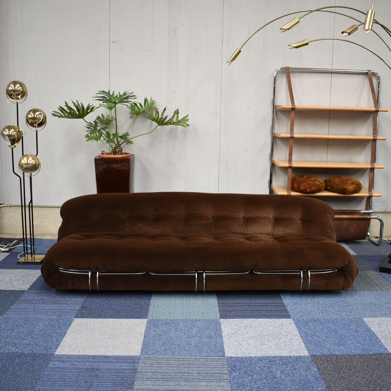 Vintage soriana sofa by afra & tobia scarpa for cassina - Italy, circa 1970