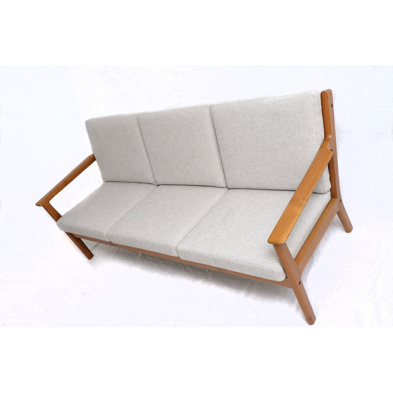 Canapé vintage en teck modèle GE-265 par Hans J. Wegner pour Getama 1970