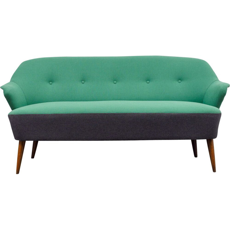 Vintage bi-coloured cocktail sofa, 1950