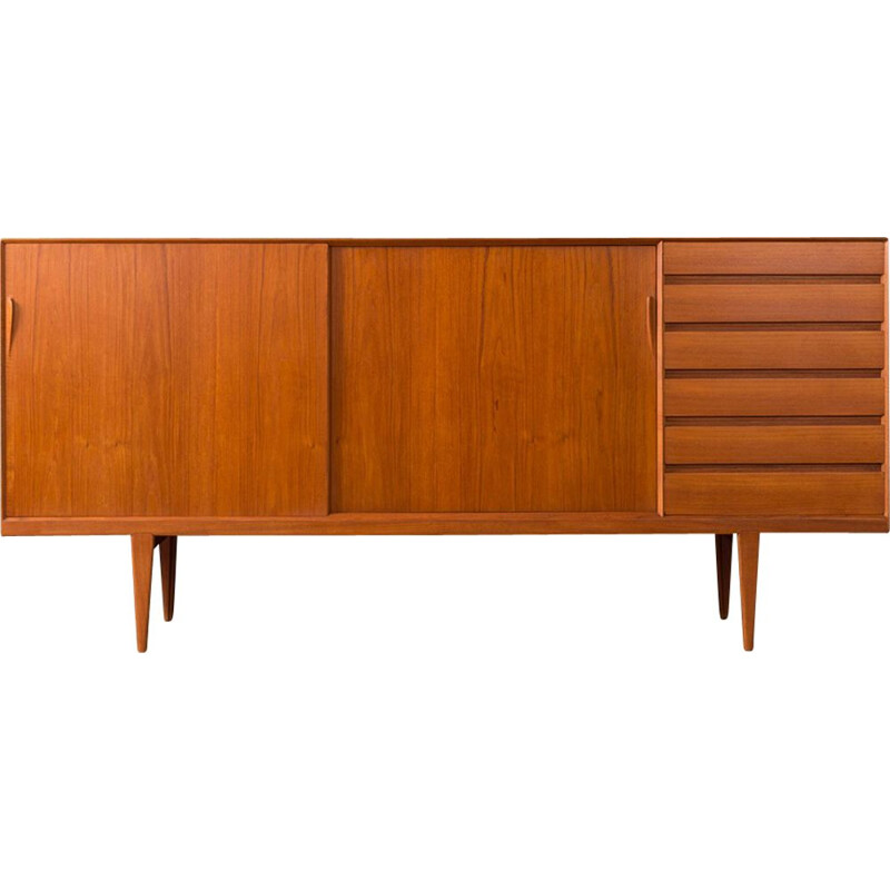 Vintage teak sideboard by Henry Rosengren-Hansen 1960