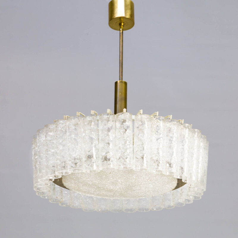 Vintage pendant lamp for Doria Leuchten, 1960s