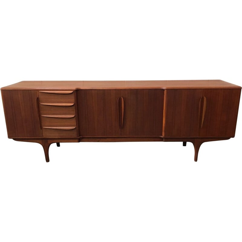 Vintage teak sideboard "tv Paris furniture" 1960