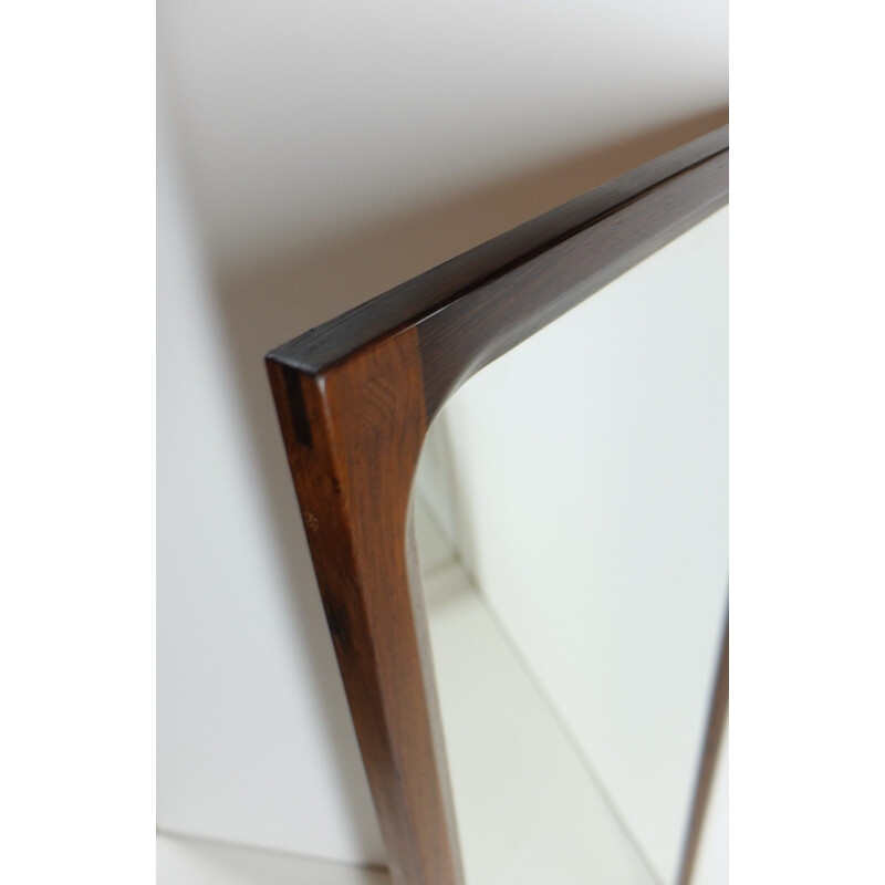 Vintage rosewood mirror, model N 165, Aksel Kjersgaard, 1960