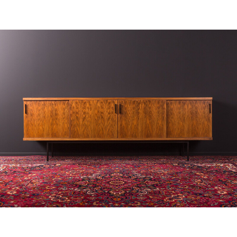 Vintage walnut sideboard, 1950s