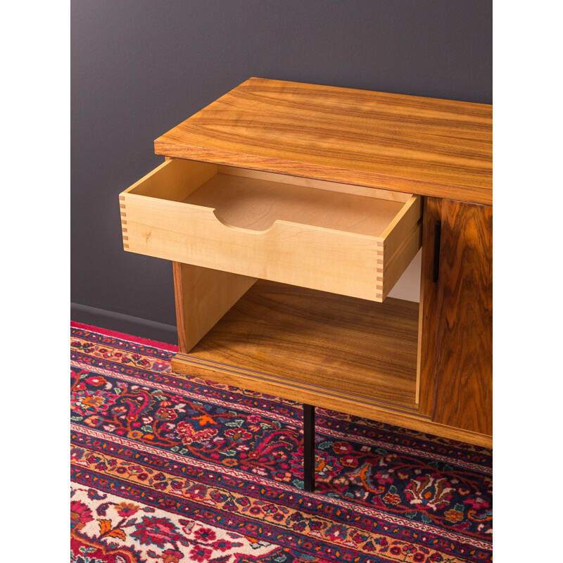 Vintage walnut sideboard, 1950s