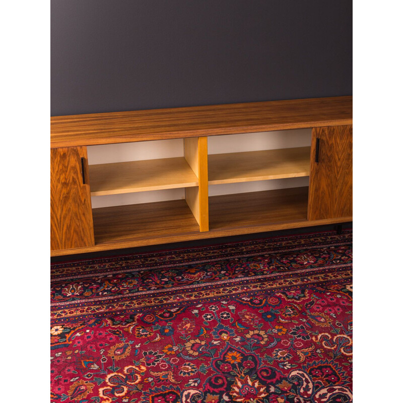 Vintage walnut sideboard, 1950s