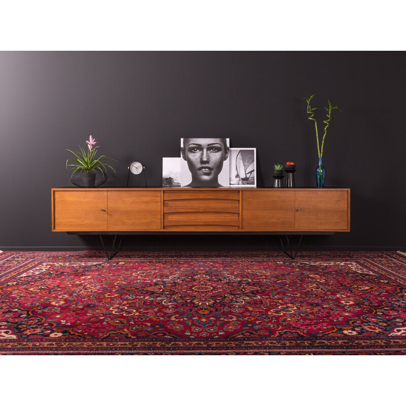 Walnut and formica vintage sideboard, 1960s