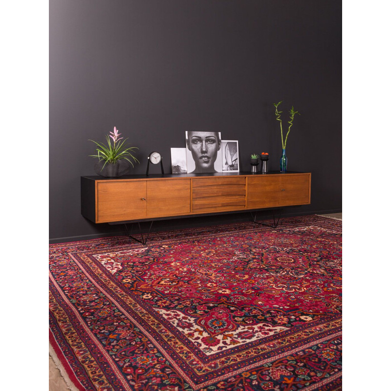 Walnut and formica vintage sideboard, 1960s