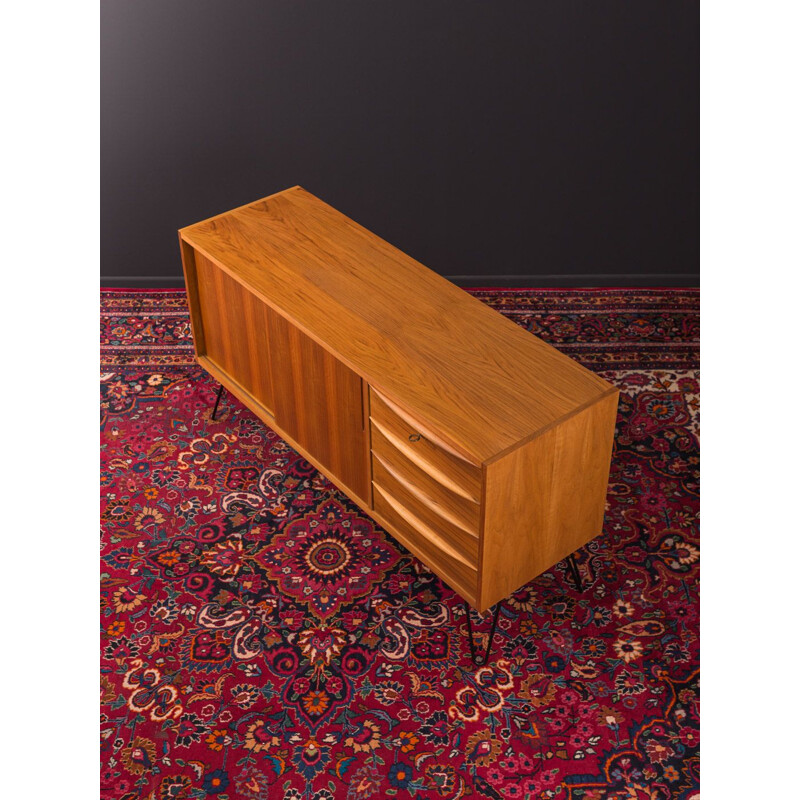 Walnut vintage sideboard, 1950s