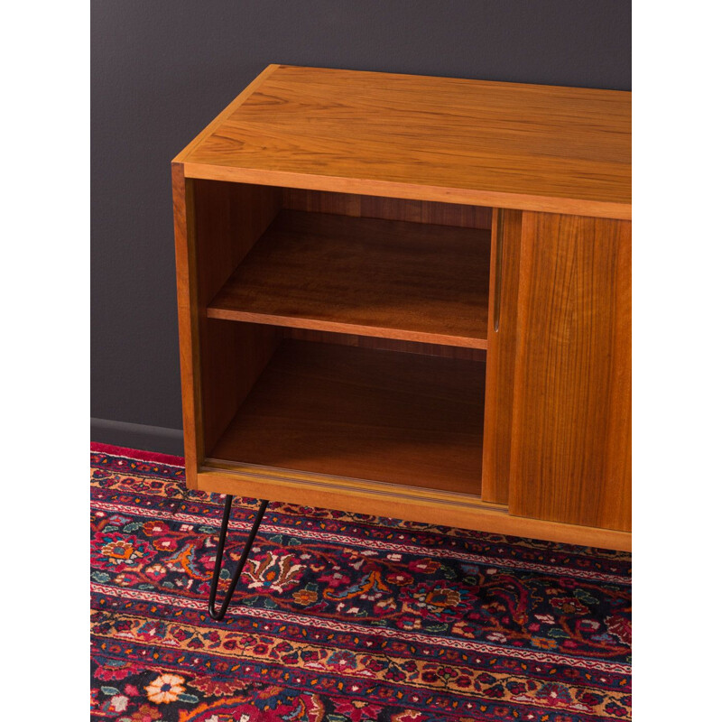 Walnut vintage sideboard, 1950s