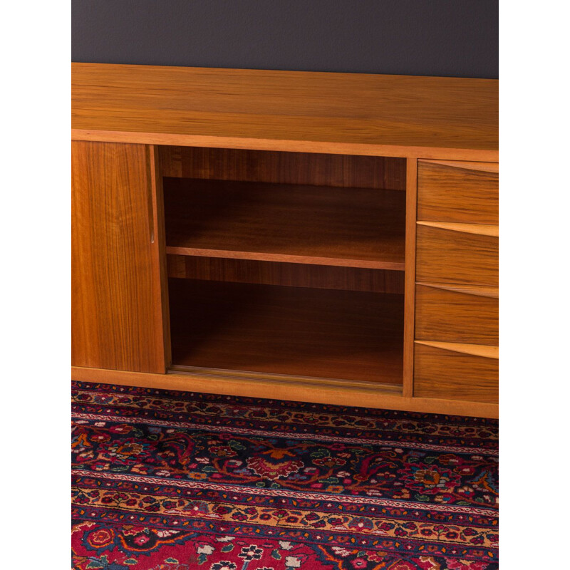 Walnut vintage sideboard, 1950s