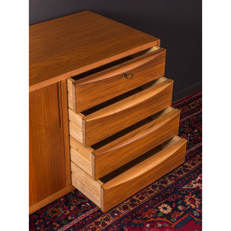 Walnut vintage sideboard, 1950s