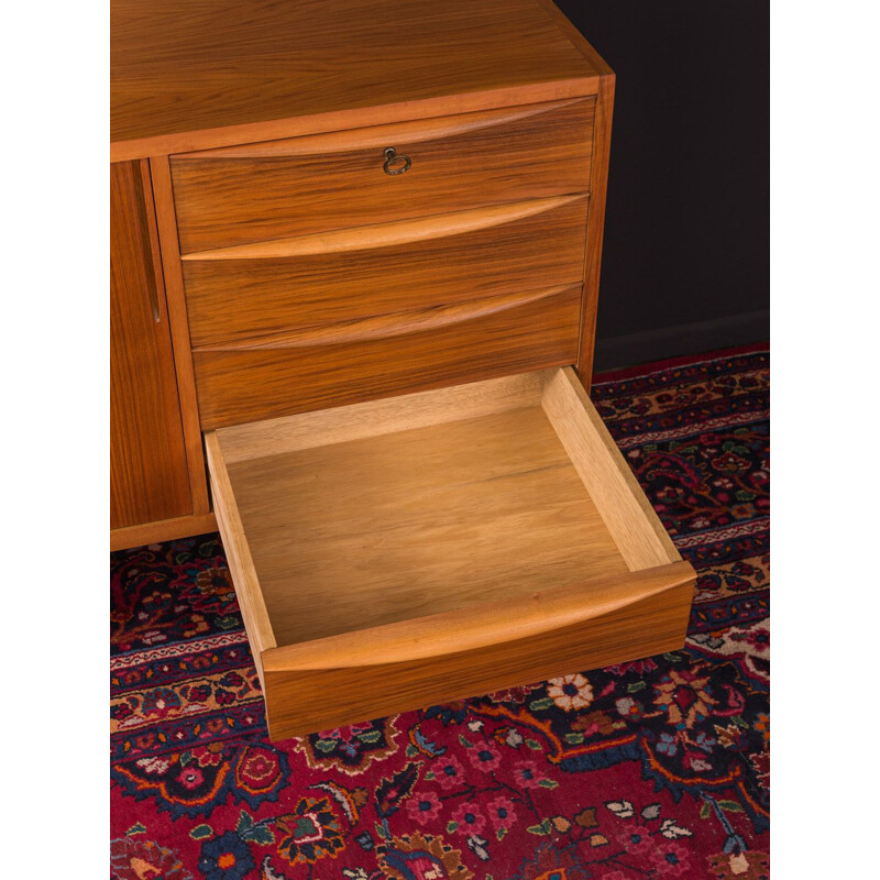 Walnut vintage sideboard, 1950s