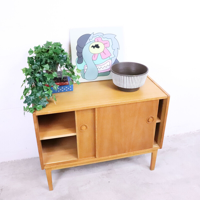 Swedish oak cabinet, Sambo, 1960s