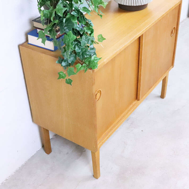 Swedish oak cabinet, Sambo, 1960s