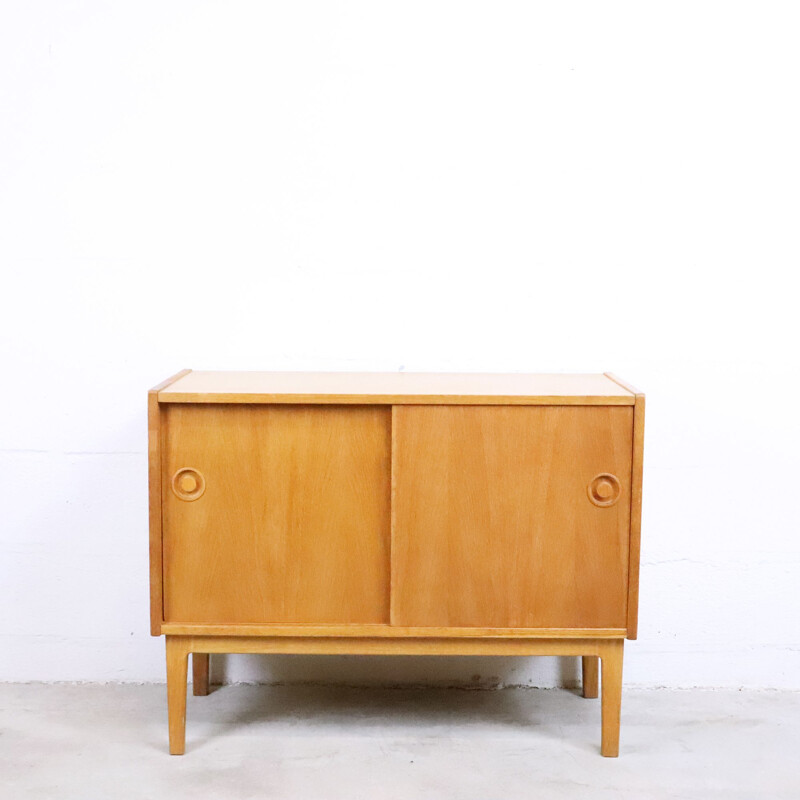 Swedish oak cabinet, Sambo, 1960s