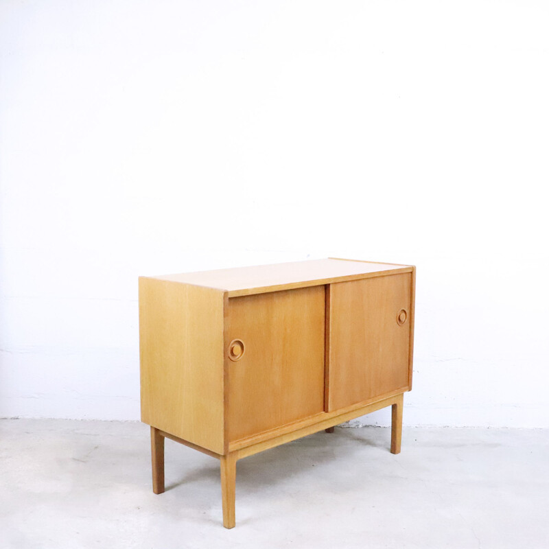 Swedish oak cabinet, Sambo, 1960s