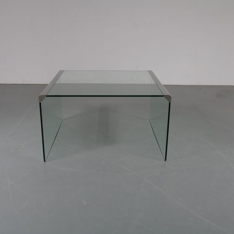 Mesa lateral Vintage por Pierangelo Galotti para Galotti e Radice, Itália, 1970