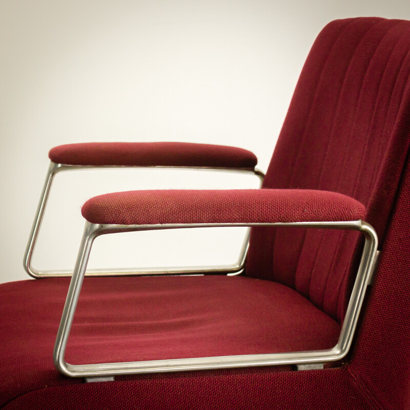 Desk chair model P128 Tecno, Osvaldo BORSANI - 1960s