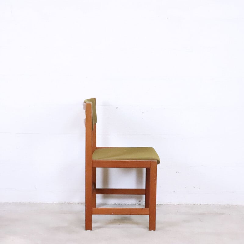Set of 4 teak dining chairs, Sweden, 1960