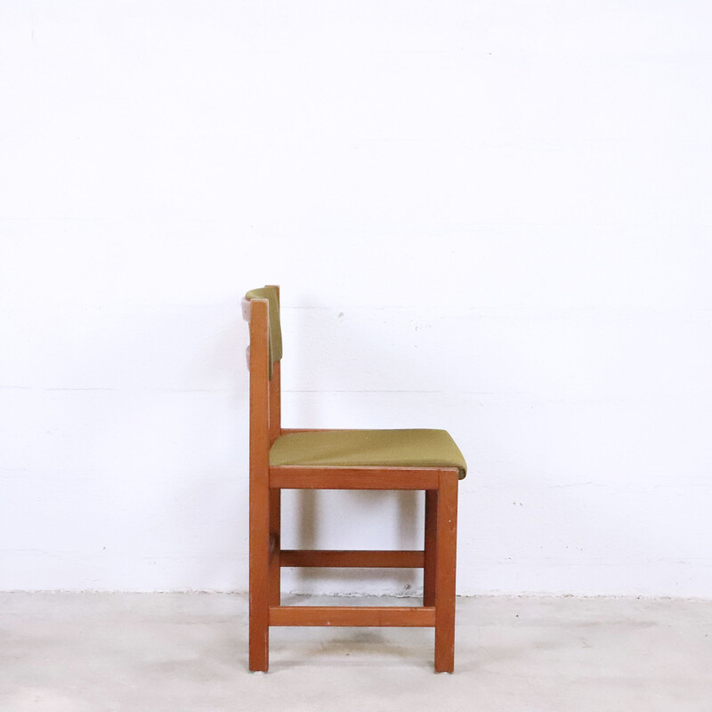 Set of 4 teak dining chairs, Sweden, 1960