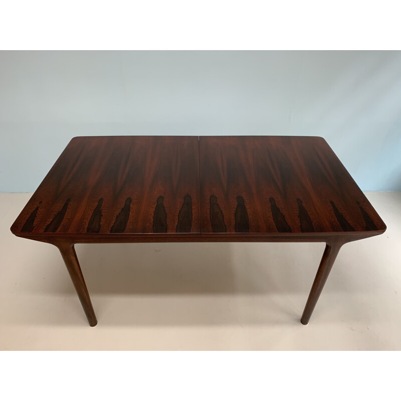 Rosewood vintage McIntosh dining table, 1960s