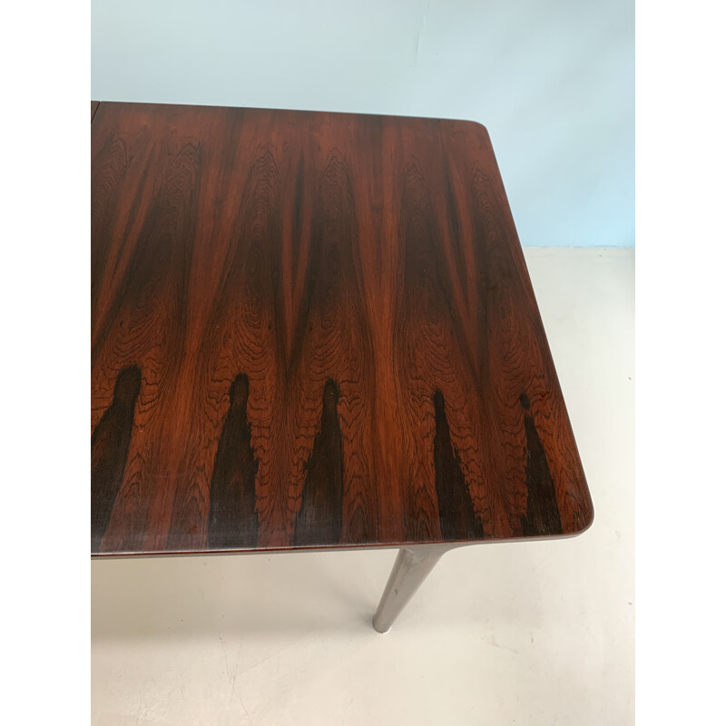 Rosewood vintage McIntosh dining table, 1960s