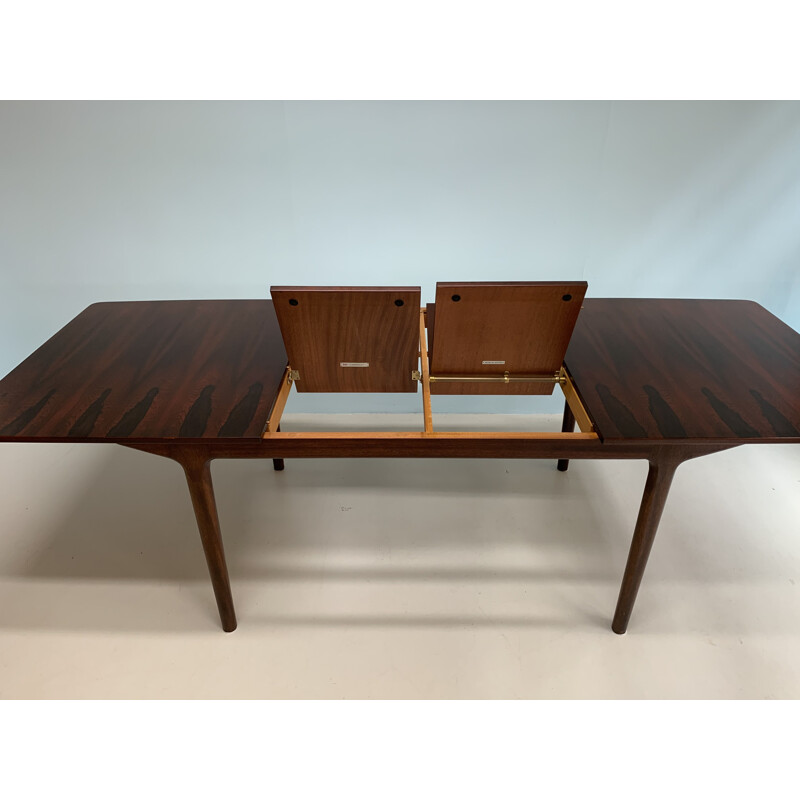 Rosewood vintage McIntosh dining table, 1960s