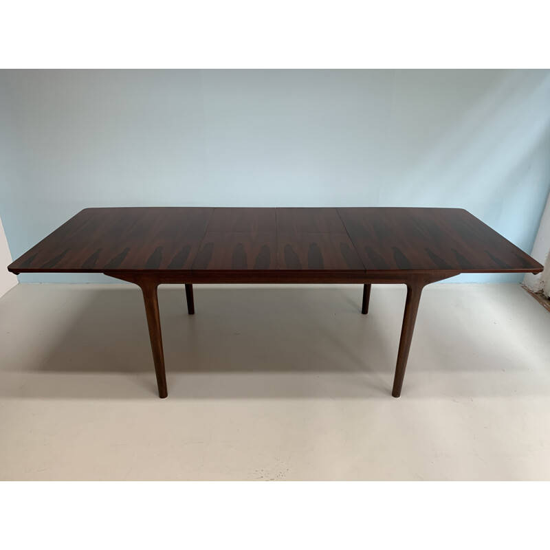 Rosewood vintage McIntosh dining table, 1960s